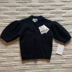 NWT Rouje’s iconic Nono cardigan in black